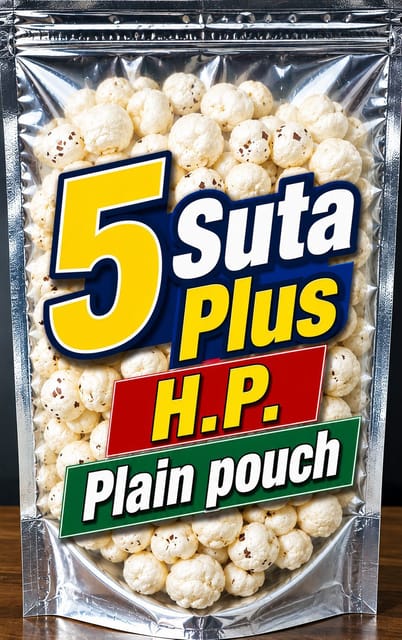 Plain Pouch H.P. 100 Gm 5 Suta + 20 Kg
