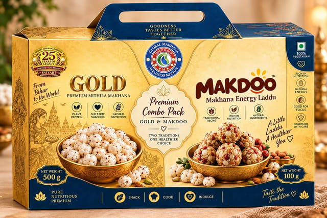 200 GM GOLD + 100 GM MAKDOO